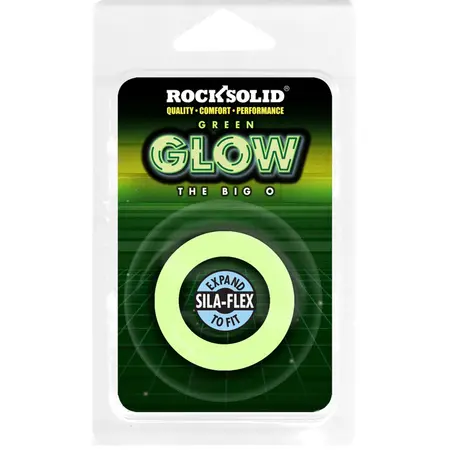 The Big O Silicone Ring Glow-in-the-Dark by The Big O - Flexible Comfort Fit