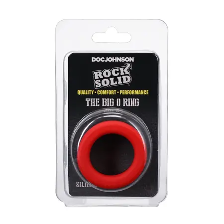 The Big O Silicone Comfort Ring - Glow-in-the-Dark, Body-Safe