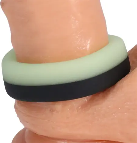 The Big O Silicone Comfort Glow-In-The-Dark Support Ring