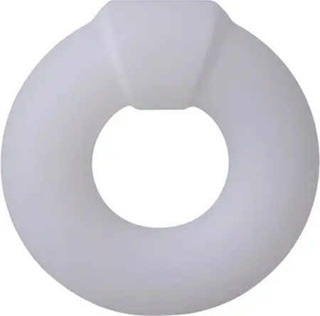 Rock Solid The Mega Ring Anatomski silikonski potporni prsten crni