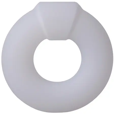 Rock Solid The Mega Ring Anatomski silikonski potporni prsten crni