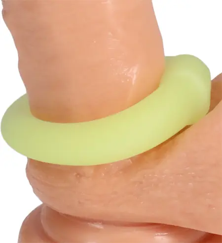 Rock Solid Mega Ring Intimate Support Circle with Pressure Knob Black