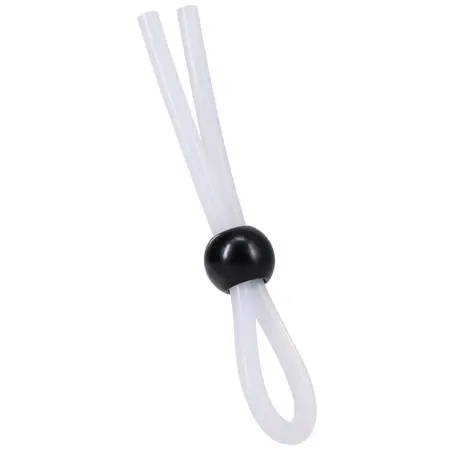 XR Brands Lasso Single Lock Adjustable Silicone Intimate Loop Black