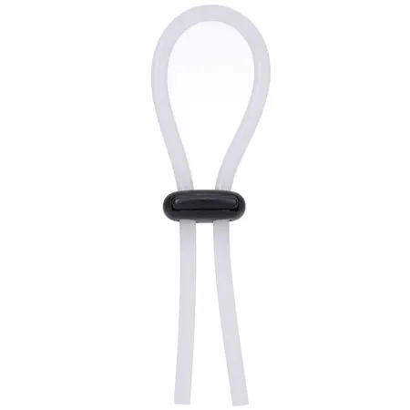 nsnovelties Lasso Double Adjustable Silicone Strap Black
