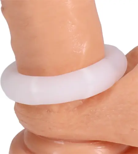 Rock Solid Lifesaver Silicone Support Ring - Ultra-Smooth, Flexible, Black