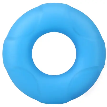 Rock Solid Lifesaver Silicone Intimate Support Ring Black