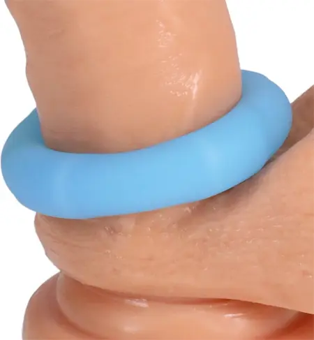 Rock Solid Lifesaver Silicone Intimate Support Ring Black