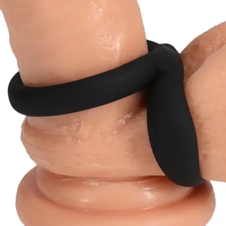 Rock Solid Dual Enhancer Ring with Textured Stimulating Surface