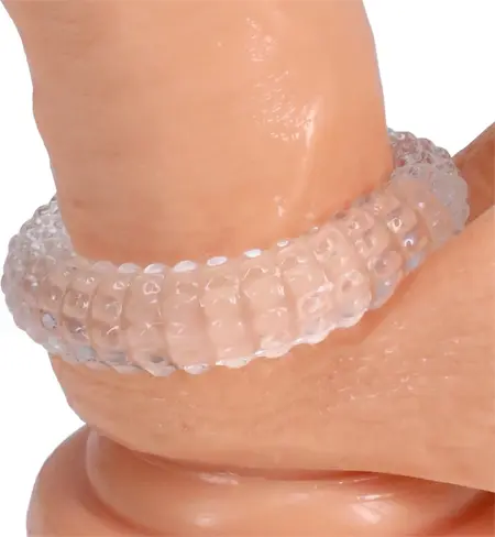 Rock Solid The Radial Intimate Ring TPE Black Ergonomic Design