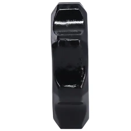 Rock Solid The Gear Silicone Ring - Flexible Anatomical Design, Black