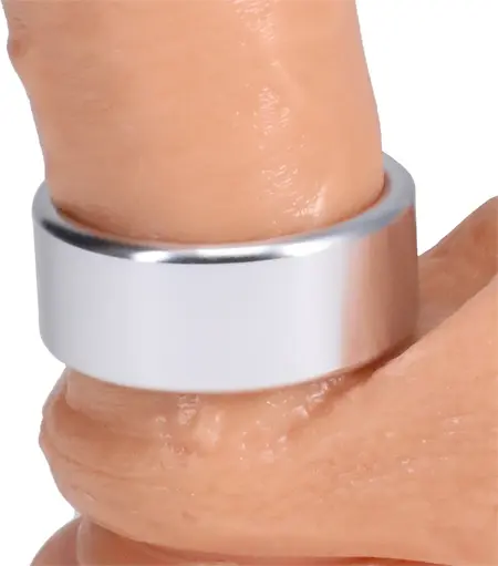 Rock Solid Brushed Alloy Ring Medium - Lightweight Aluminum System