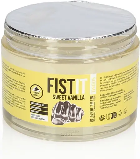 Fist It Ekstra Gusti Intimni Gel Miris Vanile 500 ml Na Vodenoj Bazi
