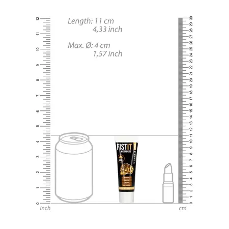Fist It Vodeni Lubrikant 25 ml - Bistri, Dermatološki Testiran