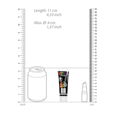 Fist It ekstra gusti lubrikant na vodenoj bazi Rainbow 25 ml - dugotrajna formula