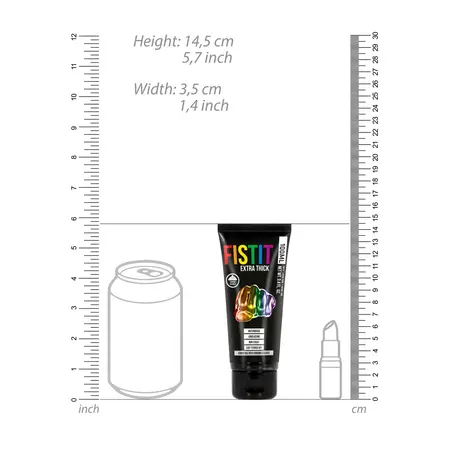 Fist It ekstra gusti lubrikant na vodenoj bazi Rainbow 100 ml, dermatološki testiran