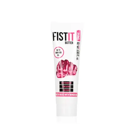 Fist It Waterbased Sliding Butter 25ml - Long-Lasting Lubricant Formula