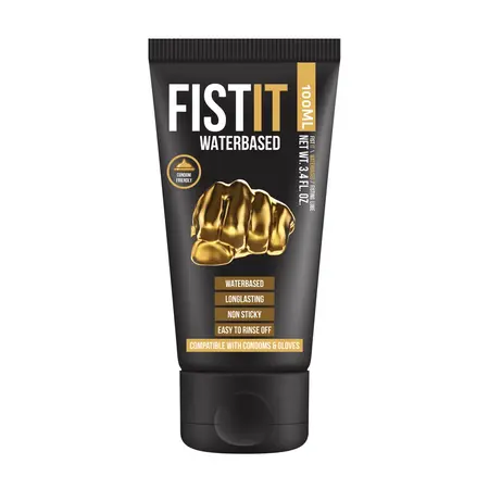 Fist It Water-Based Lubricant 100 ml - Transparent, Unscented Formula