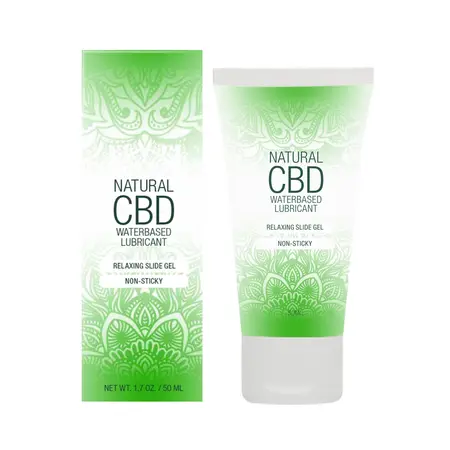 Cobeco Natural CBD lubrikant na vodenoj bazi 50 ml - providan i neutralan
