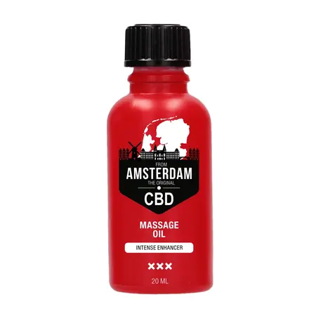Cobeco CBD Amsterdam Intense Massage Oil 100ml - Nourishing Formula