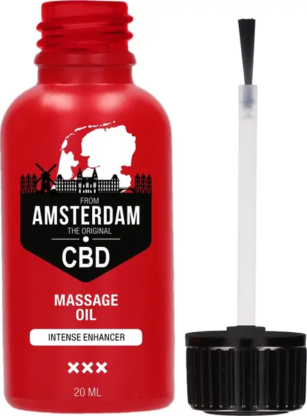 Cobeco CBD Amsterdam Intense Massage Oil 100ml - Nourishing Formula