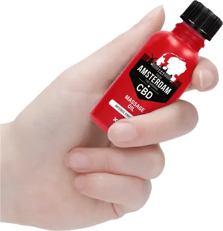 Cobeco CBD Amsterdam Intense Massage Oil 100ml - Nourishing Formula