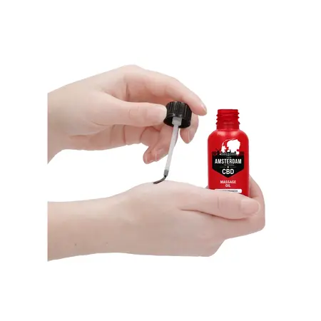 Cobeco CBD Amsterdam Intense Massage Oil 100ml - Nourishing Formula