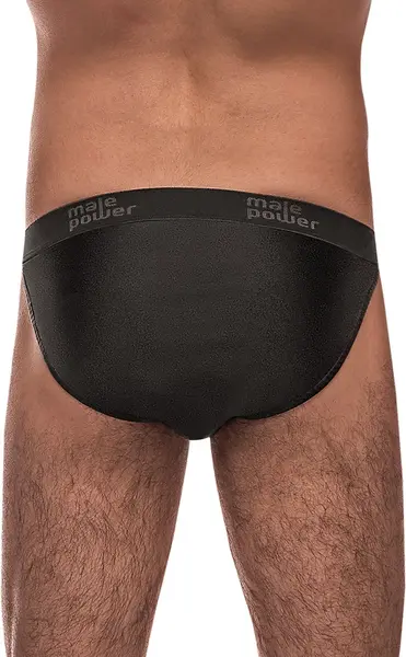 Male Power Grip Rip Breakaway Bikini S Black Elastic Waistband