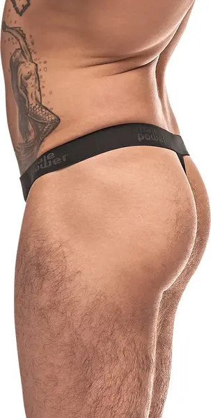 Male Power Grip Rip Thong L/XL with Breakaway Front Pouch
