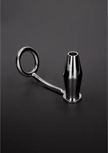Ouch! Intruder Tunnel Plug & Support Ring 45mm - Hollow Silicone System