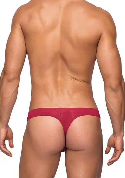 Male Power Seamless Sleek Thong S/M - Low Waist, Soft Band