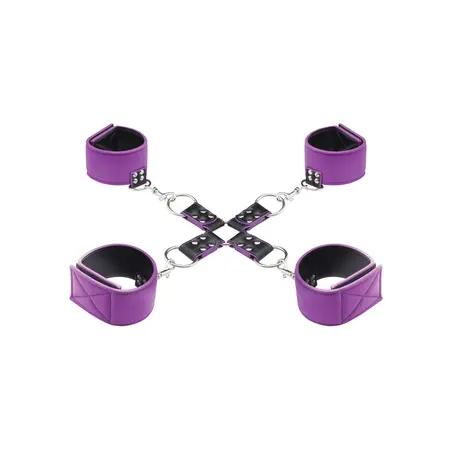 Ouch! Reversible Restraint System with Dual-Sided Adjustable Cuffs