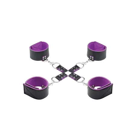 Ouch! Reversible Restraint System with Dual-Sided Adjustable Cuffs