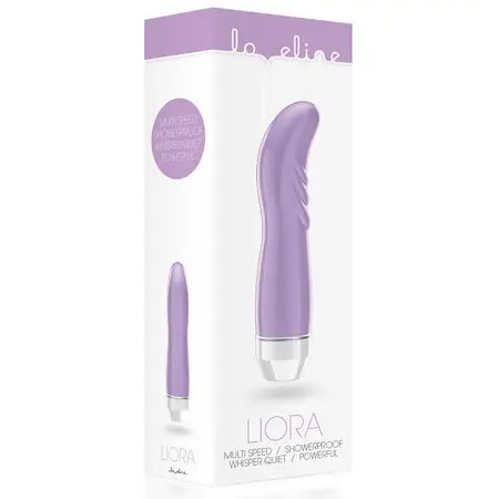 Loveline Liora Compact Multi-Speed Intimate Massager, Purple, Waterproof