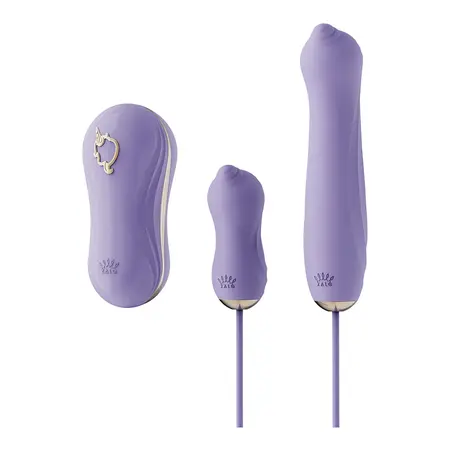 UNICORN set intimne mašine sa vibracijom, pumpom i više dodataka, roze