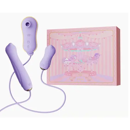 UNICORN set intimne mašine sa vibracijom, pumpom i više dodataka, roze