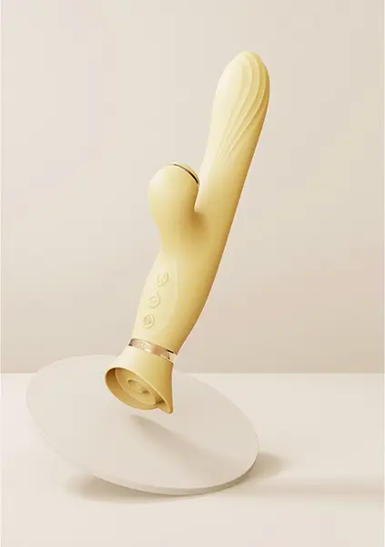 ZALO Rose Series Dual-Action Vibrator with Textured Surface & Heating