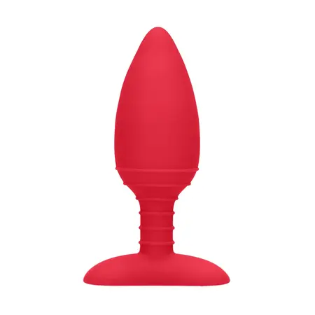 Shots Glow Large Heating Vibrating Plug - Magnetic, Medical Silicone