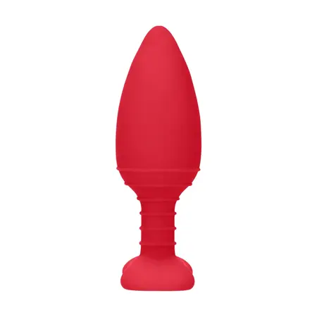 Shots Glow Large Heating Vibrating Plug - Magnetic, Medical Silicone