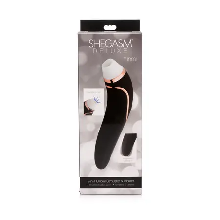 Shegasm Deluxe Dvostrani Silikonski Intimni Uređaj, 11+7 Funkcija, Ljubičasti