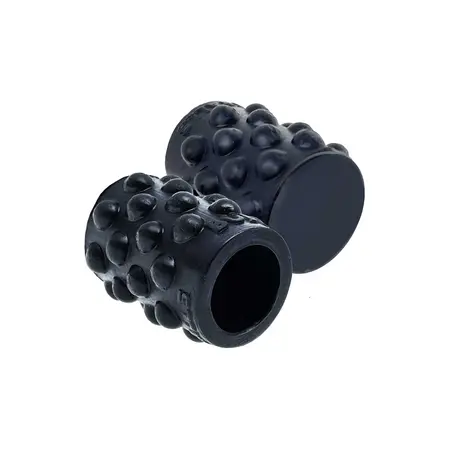 Oxballs BUBBLES Black - Anatomical Silicone Accessory, Medium Size