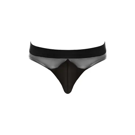 Male Power Iron Clad Thong S/M Crni Mrežasti Udoban Pojas