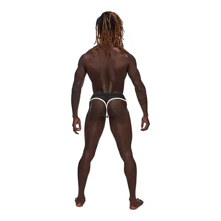 Male Power Sport Mesh Thong L/XL - Breathable Athletic Design