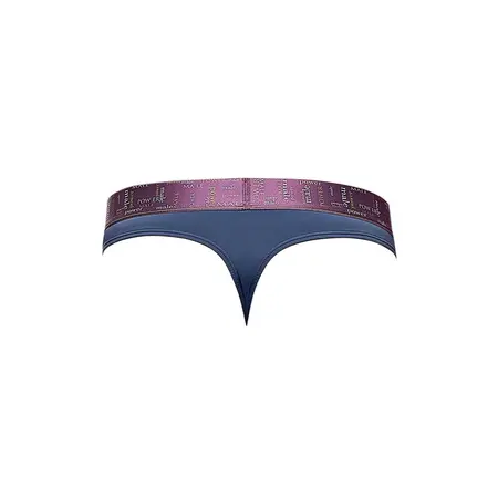 Male Power Avant-Garde Enhancer Thong L/XL Antique Blue Finish