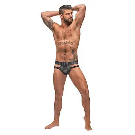 Male Power Checked Mate Cut Out Jock L/XL Proziran Uzorkovan Pojas