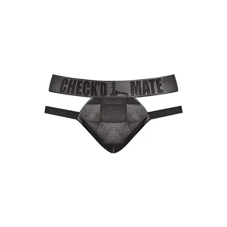 Male Power Checked Mate Cut Out Jock L/XL Proziran Uzorkovan Pojas