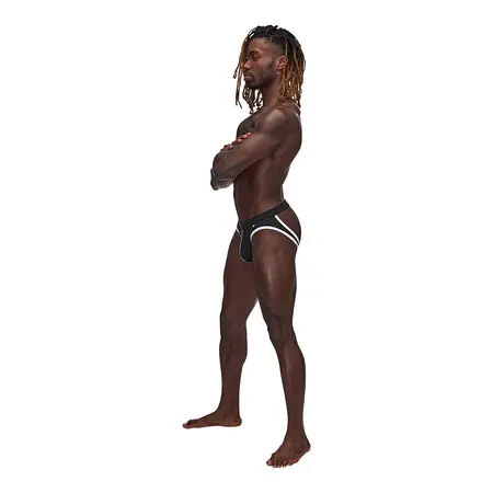 Male Power Sport Mesh Intimate Jockstrap L/XL - Breathable Athletic Design