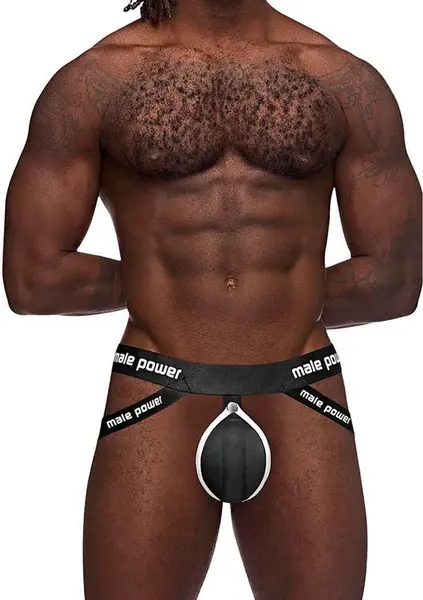 Male Power The Helmet S/M Intimate Athletic Jock with Padded Support