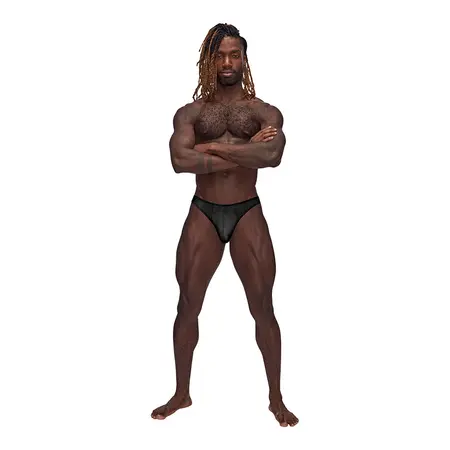 Male Power Barely There Moonshine Jock Brief S/M - Low Waist Design