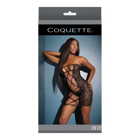 Leg Avenue Tube Mini Dress One Size - Versatile Strapless Design