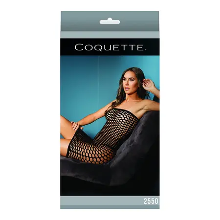Leg Avenue Tube Dress Black - One Size, Stretch Fit